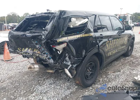 2024 Ford Police Interceptor from USA, damaged, VIN 1FM5K8AC6RGA25704